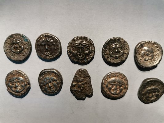 Откритите антични монети