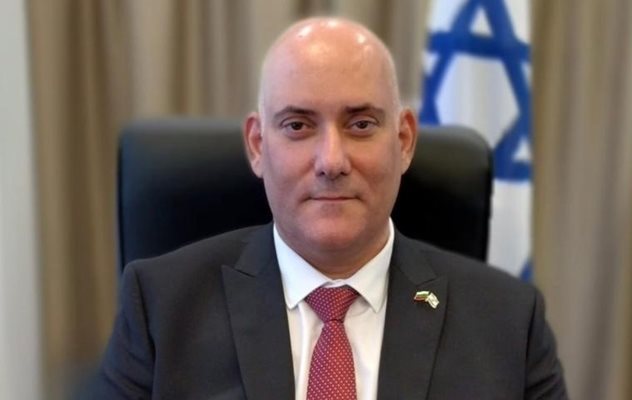 Посланикът на Израел в България Йосеф Леви Сфари СНИМКА: Посолство на Израел в България