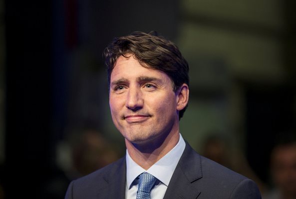 Канадският министър-председател Джъстин Трюдо  СНИМКА: Ройтерс