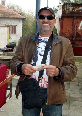 Ценко Чоков като кмет на Галиче. Снимка от архива на автора.