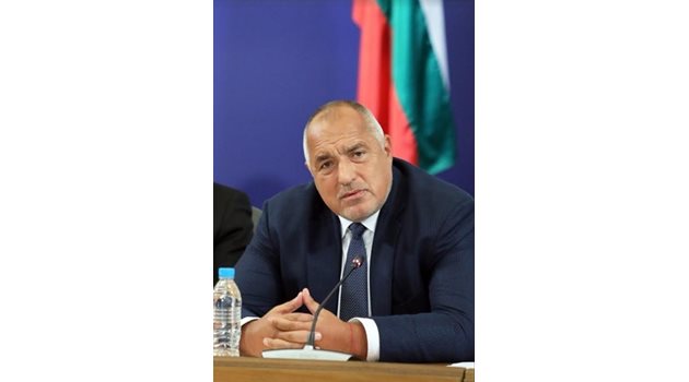 Премиерът Бойко Борисов СНИМКА: Правителствена информационна служба