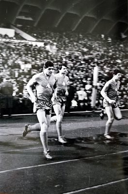 Гунди излиза на терена за финала с ЦСКА на 30 април 1969 г.