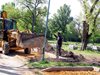 Вижте как строят новия парк Розариума в Пловдив, пускат го след месец (снимки)