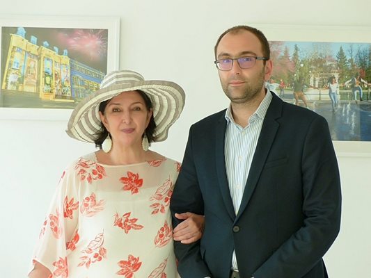 Вики Алмазиду се срещна със зам.-кмета на Пловдив Пламен Панов.