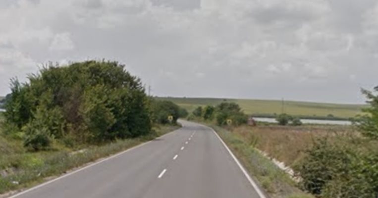 Пътят Бургас - Средец СНИМКА: Google Street View