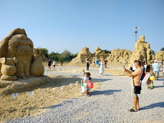 Фестивалът на пясъчните фигури в Бургас ще бъде открит в началото на юли.