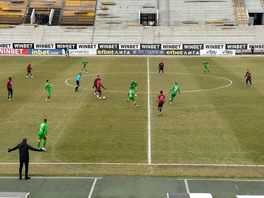 "Локо" постигна минимална победа 1:0 "Пирин" в контрола.


Снимка: фейсбук Lokomotivplovdiv