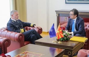 Ръководителят на Военния комитет на НАТО е на посещение в Скопие