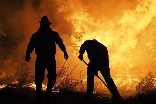 Гърция пламна, пожарникари, самолети и хеликоптери се борят с огъня