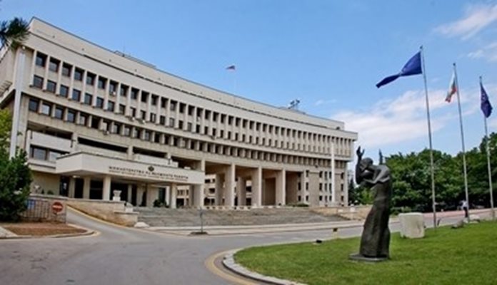 Сградата на МВнР  СНИМКА: Архив