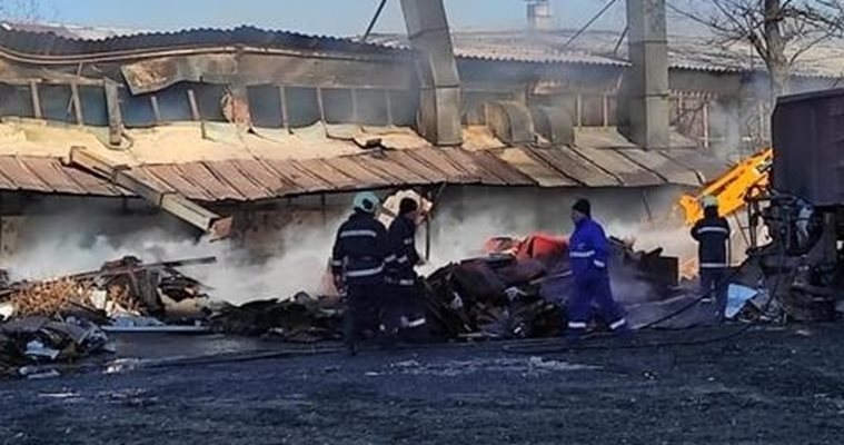 Пожарът бе потушен от екипи на пожарната служба в Добрич.
