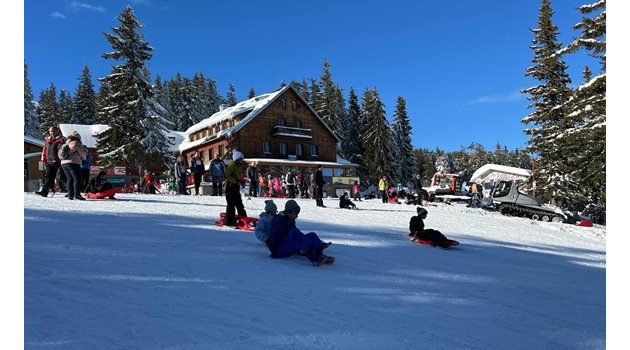 В планините всички писти са отворени.
СНИМКА: ЛИЛЯНА КЛИСУРОВА