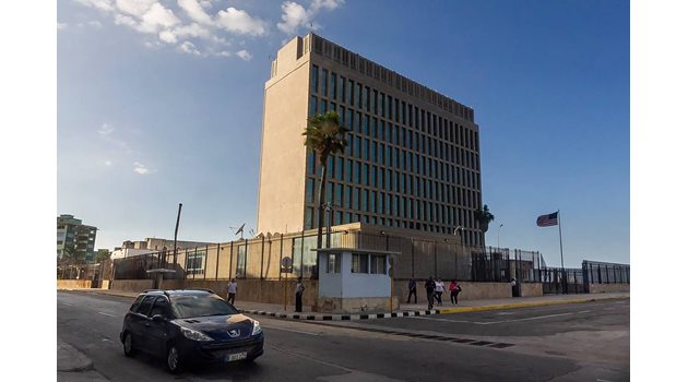 Американското посолство в кубинската столица - Хавана
СНИМКА: Ройтерс