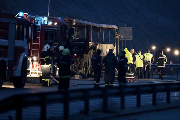 Автобусната катастрофа на магистрала "Струма"
Снимки: Ройтерс