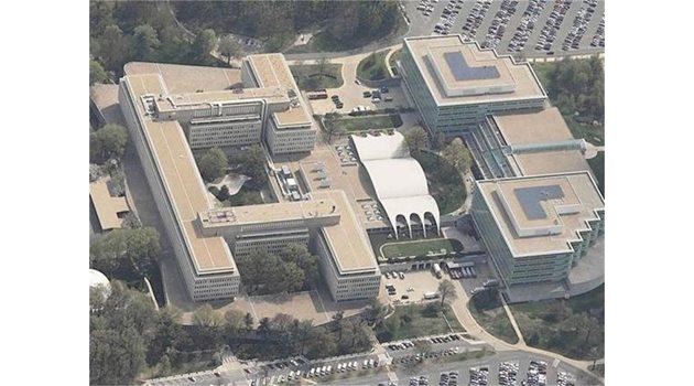 Централата на ЦРУ.
