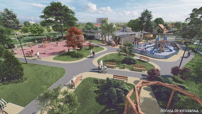 Така ще изглежда бъдещият

спортен парк в “Горубляне”.

СНИМКИ:

“СОФИЙСКИ ИМОТИ”