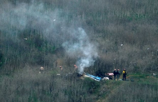 Потвърдиха самоличността на всички жертви на катастрофата с Коби Брайънт