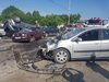 Шест коли се помляха на централно кръстовище във Варна