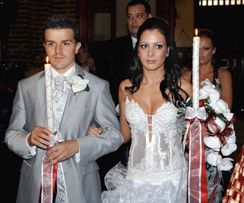 Емил и Ина се венчаха на 8 юни 2006 г.