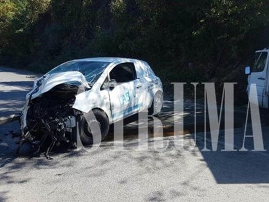 38-годишен грък загина при жесток пътен инцидент СНИМКА: Struma.com