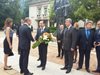 Президентът Радев пристигна във Враца за митинга заря в памет на Ботев и загиналите за България