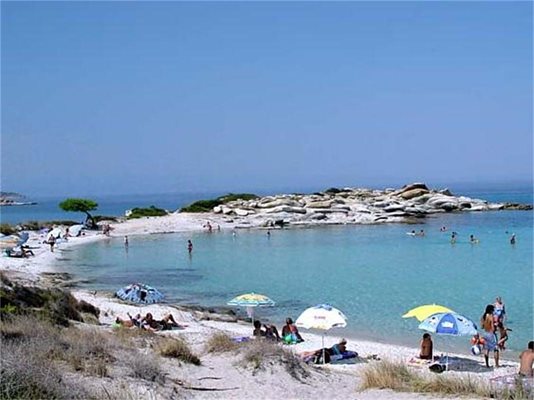Плаж в Гърция