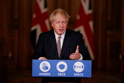 British Prime Minister Boris Johnson PHOTO: Reuters