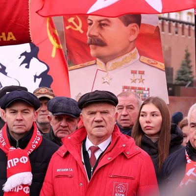 Генадий Зюганов е лидер на руската комунистическа партия от 30 години. СНИМКА: ФЕЙСБУК НА ГЕНАДИЙ ЗЮГАНОВ