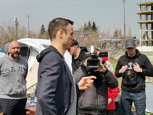 И Бербатов дойде на протеста пред БФС