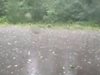 Дъжд наводни Ихтиман, а силна градушка удари Врачанско (Видео)