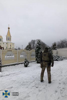 Службата за сигурност на Украйна провежда спецоперация на територията на манастири и други църковни имоти. СНИМКИ:СБУ