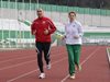 Цветанов навъртя 10 обиколки на стадион „Берое“ по време на сутрешния си крос