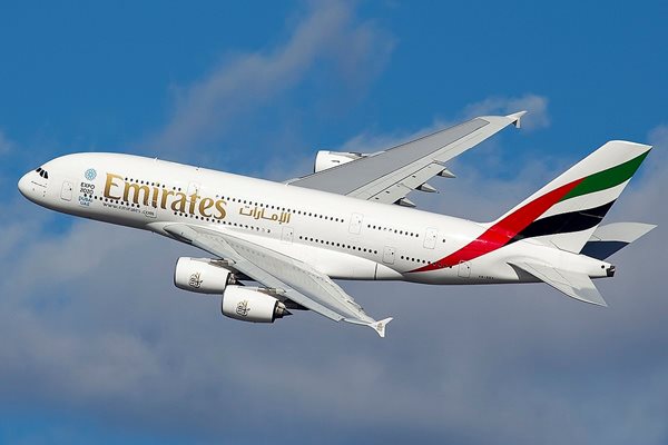 Заради проливният дъжд в Оклънд Airbus A380 е трябвало да се върне обратно в Дубай. СНИМКА: AIRBUS