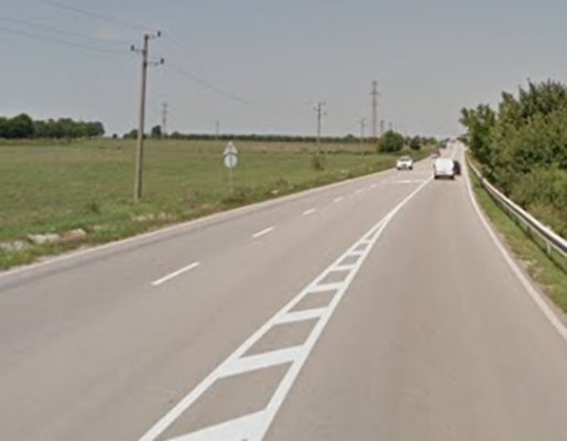 Пътят Русе - Разград СНИМКА: Google Street View