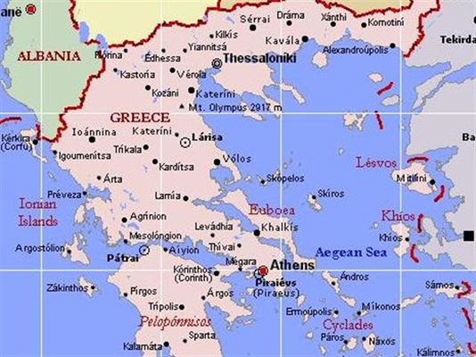 Блокират пътя Солун-Атина