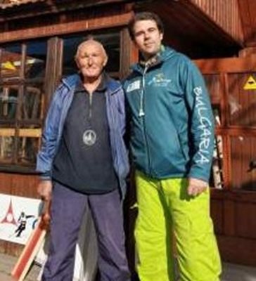 94-годишен е най-възрастният скиор