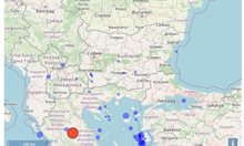 Земетресение с магнитуд 6,1-6,2 в Гърция. Усети се в София и Кърджали. Трусове там ще има през целия ден