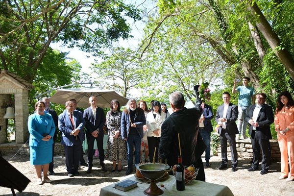 The Vodosvet was celebrated in the Palace in Balchik, which is a wonderful architectural park complex and one of the most remarkable tourist sites on the Northern Black Sea coast.