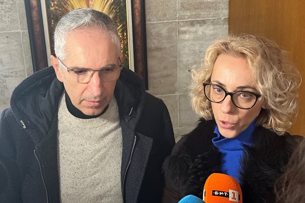 Мариела и Цветан Николови в Пловдивския апелативен съд.