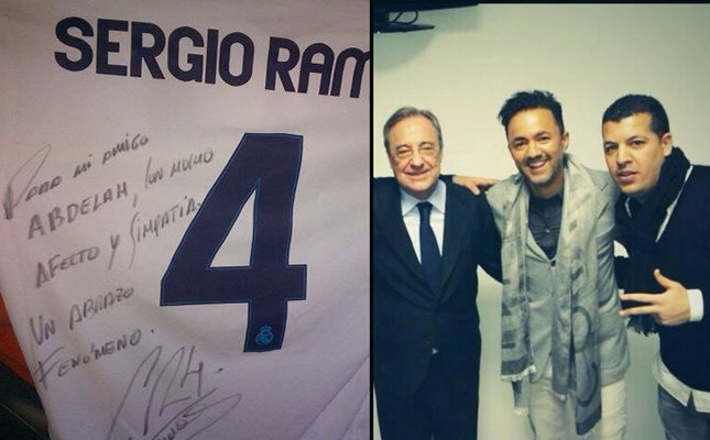 Абдела-Меси е близък със звездата на „Реал“ (Мадрид) Серхио Рамос и се е снимал с президента на клуба Флорентино Перес