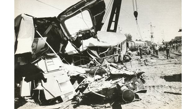 Влаковата катастрофа край Казичене през 1992 г.