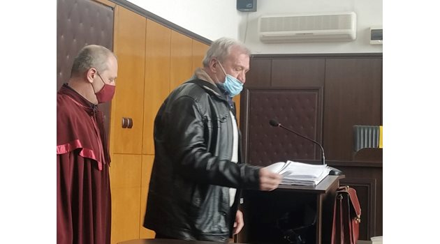 Прокурорът по делото Костадин Паскалев и свидетелят Георги Любенов