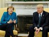 Белият дом даде висока оценка на отношенията между Тръмп и Меркел