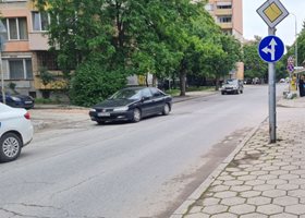 Кръстовището на "Димитър Талев" и "Петър Стоев". Снимка: Община Пловдив