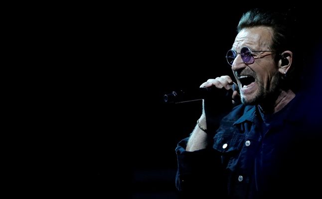 Фронтменът на ирландската група U2 Боно СНИМКИ: РОЙТЕРС