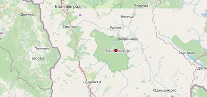 Слабо земетресение в района на Банско