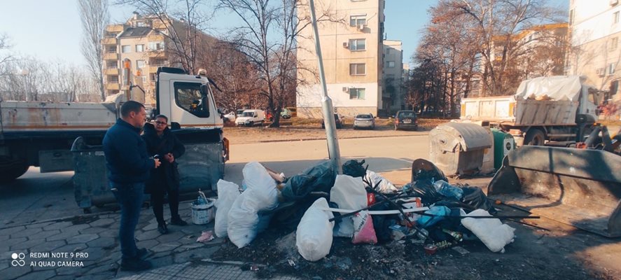 Вдигането на отпадъците започна от район "Южен".