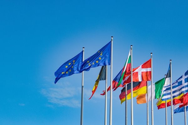 ЕС флаг Снимка: Pixabay