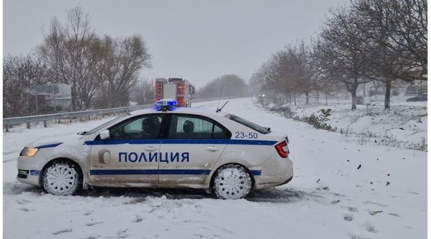 Пътят на север от град Крън към прохода Шипка е затворен.
Снимка: Ваньо Стоилов