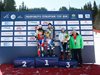 Рускинята Ксения Алопина и швейцарката Киара Гмюр поделиха победата в първия слалом от европейската купа в Пампорово.
Двете завършиха за 1:42,10 мин. Само на 28 стотни след тях се класира Лиза-Мария Целер от Австрия. Водачката в генералното класиране за европейската купа Марен Скьолд от Норвегия остана четвърта.